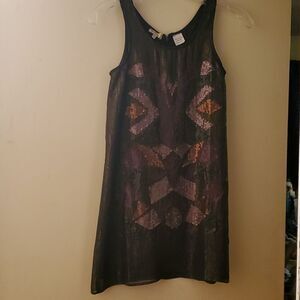 Miss me girls sequin tank top dress